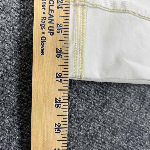 Halara Jeans Womens Medium White Halara Flex Denim Wide Leg High Rise Stretch - Picture 12 of 16